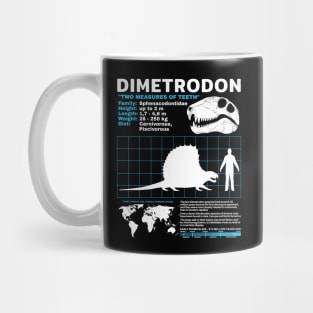 Dimetrodon data sheet Mug